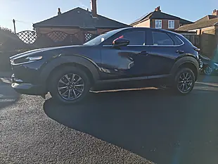 Used 2021 Mazda CX-30 Se-L Deep Crystal Blue - Interior and Exterior details 4