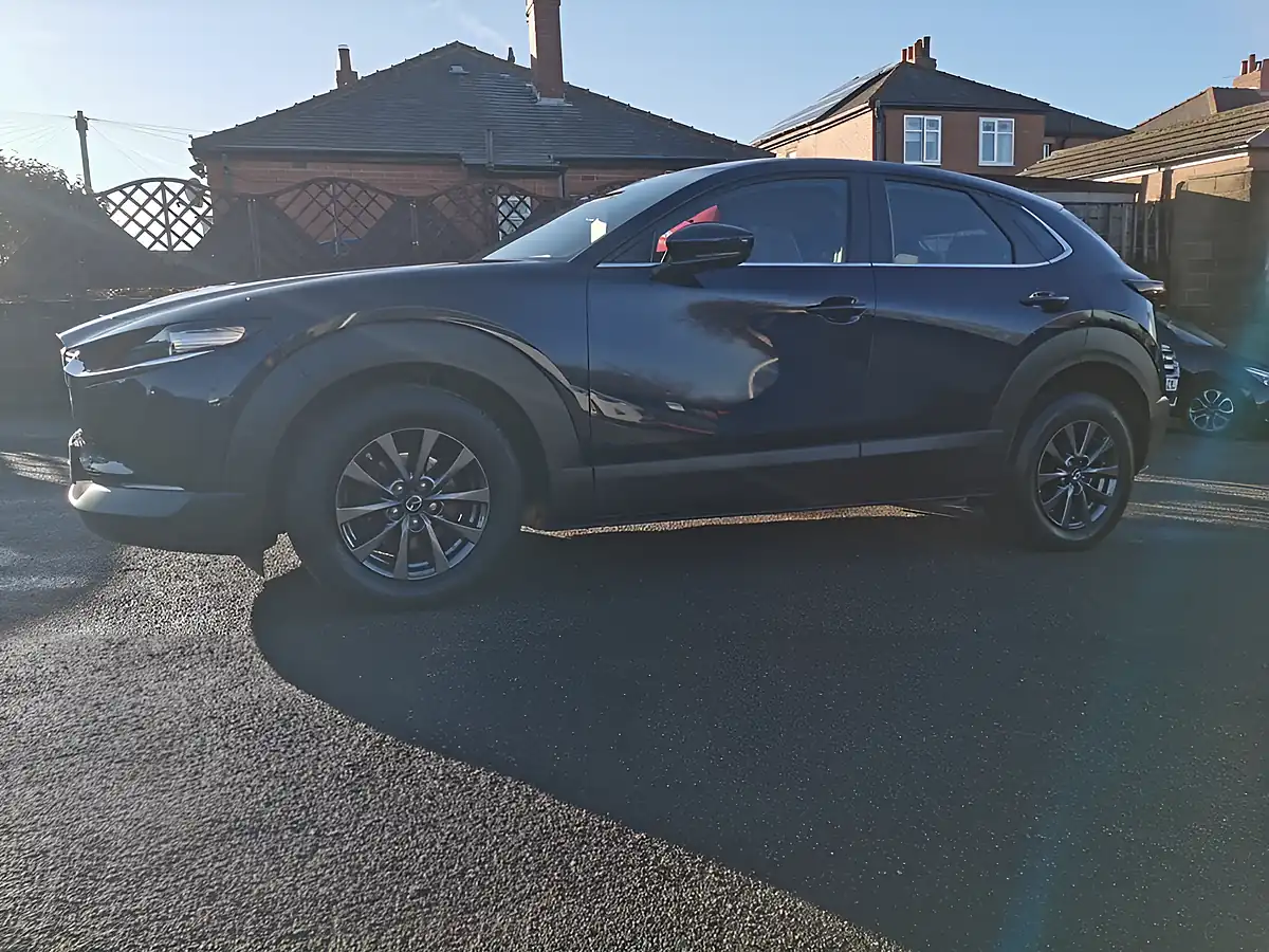 Used 2021 Mazda CX-30 Se-L Deep Crystal Blue - Interior and Exterior details 4