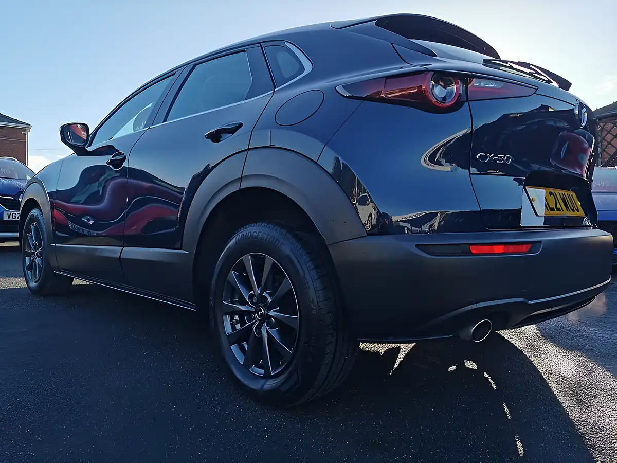 Used 2021 Mazda CX-30 Se-L Deep Crystal Blue - Interior and Exterior details 5