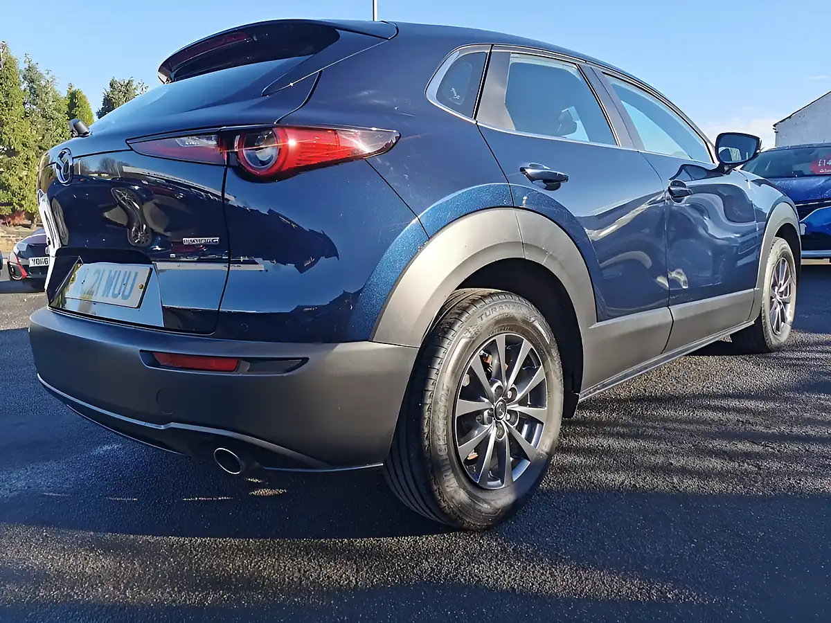 Used 2021 Mazda CX-30 Se-L Deep Crystal Blue - Interior and Exterior details 7