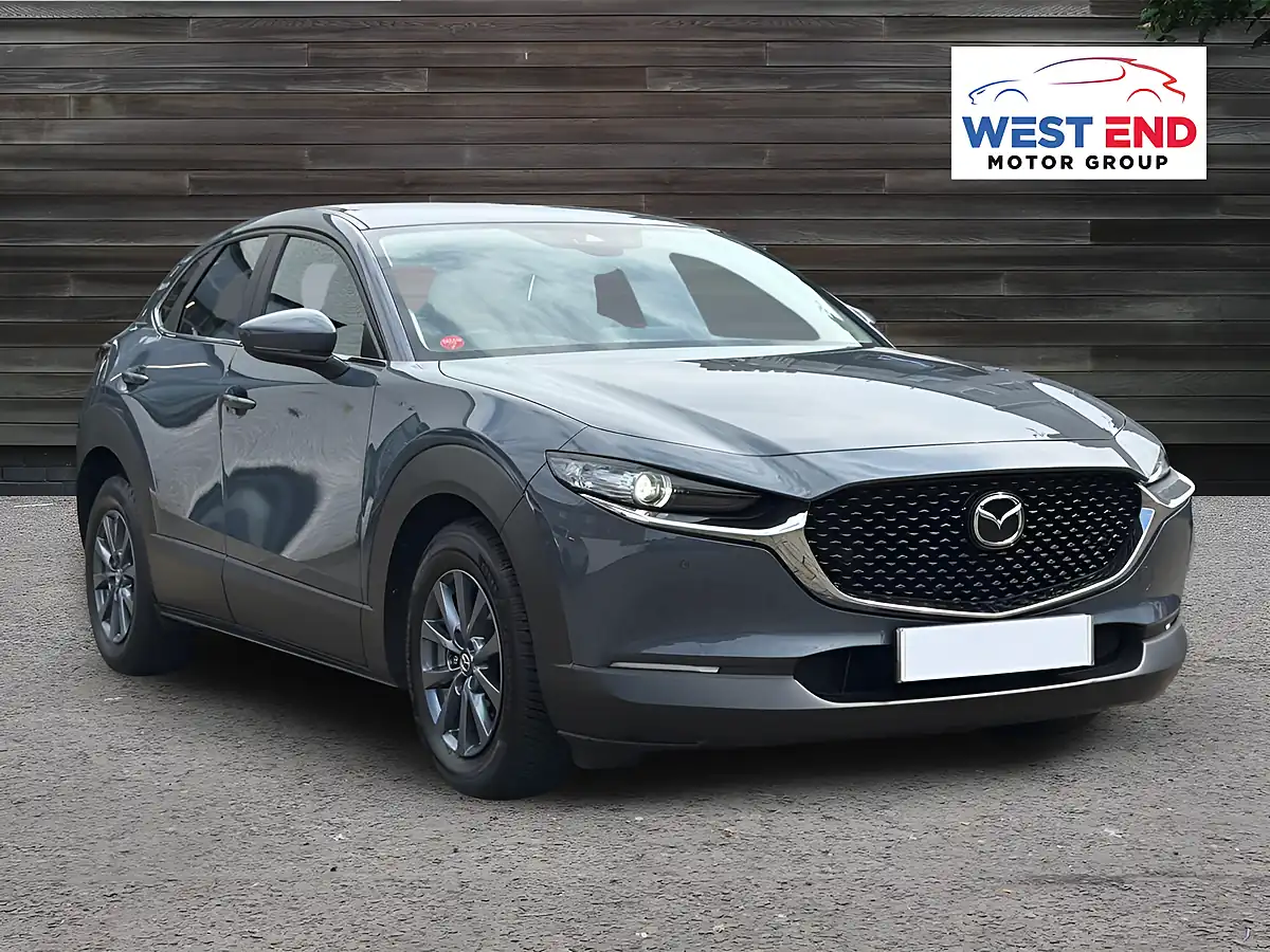 Used 2021 Mazda CX-30 Se-L Lux Grey - Front View