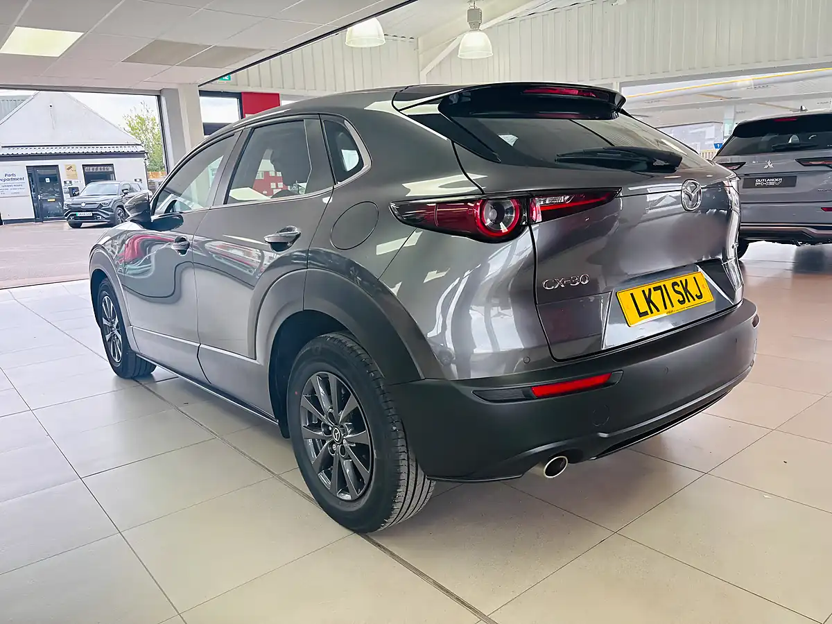 Used 2021 Mazda CX-30 Se-L Lux Grey - Interior and Exterior details 6