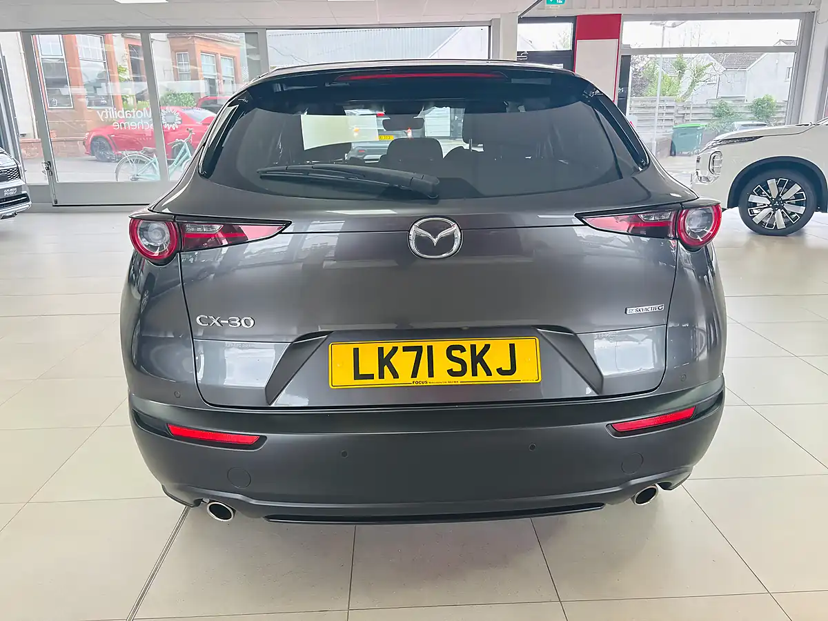 Used 2021 Mazda CX-30 Se-L Lux Grey - Interior and Exterior details 8