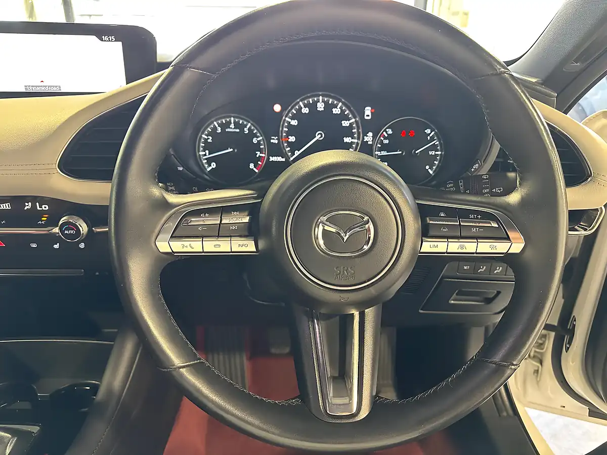 Used 2021 Mazda Mazda3 100th Anniversary Edition Snowflake White Pearl - Interior and Exterior details 12