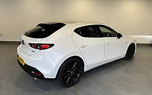 Used 2021 Mazda Mazda3 100th Anniversary Edition Snowflake White Pearl - Interior and Exterior details 3