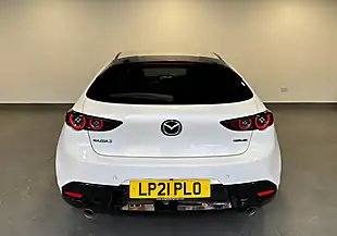 Used 2021 Mazda Mazda3 100th Anniversary Edition Snowflake White Pearl - Interior and Exterior details 4