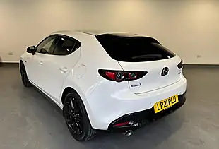 Used 2021 Mazda Mazda3 100th Anniversary Edition Snowflake White Pearl - Interior and Exterior details 5