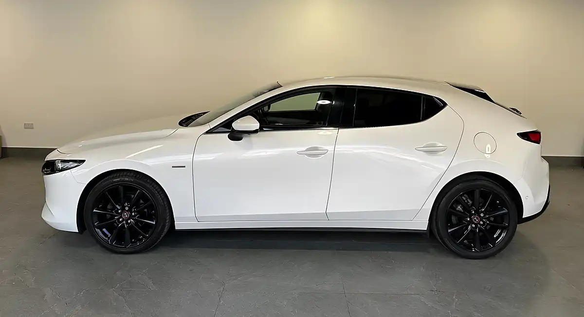 Used 2021 Mazda Mazda3 100th Anniversary Edition Snowflake White Pearl - Interior and Exterior details 6