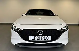 Used 2021 Mazda Mazda3 100th Anniversary Edition Snowflake White Pearl - Interior and Exterior details 8