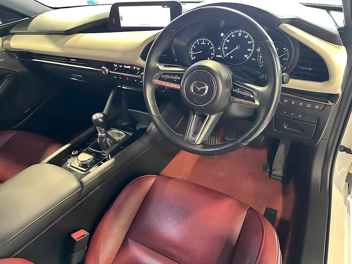 Used 2021 Mazda Mazda3 100th Anniversary Edition Snowflake White Pearl - Interior and Exterior details 9