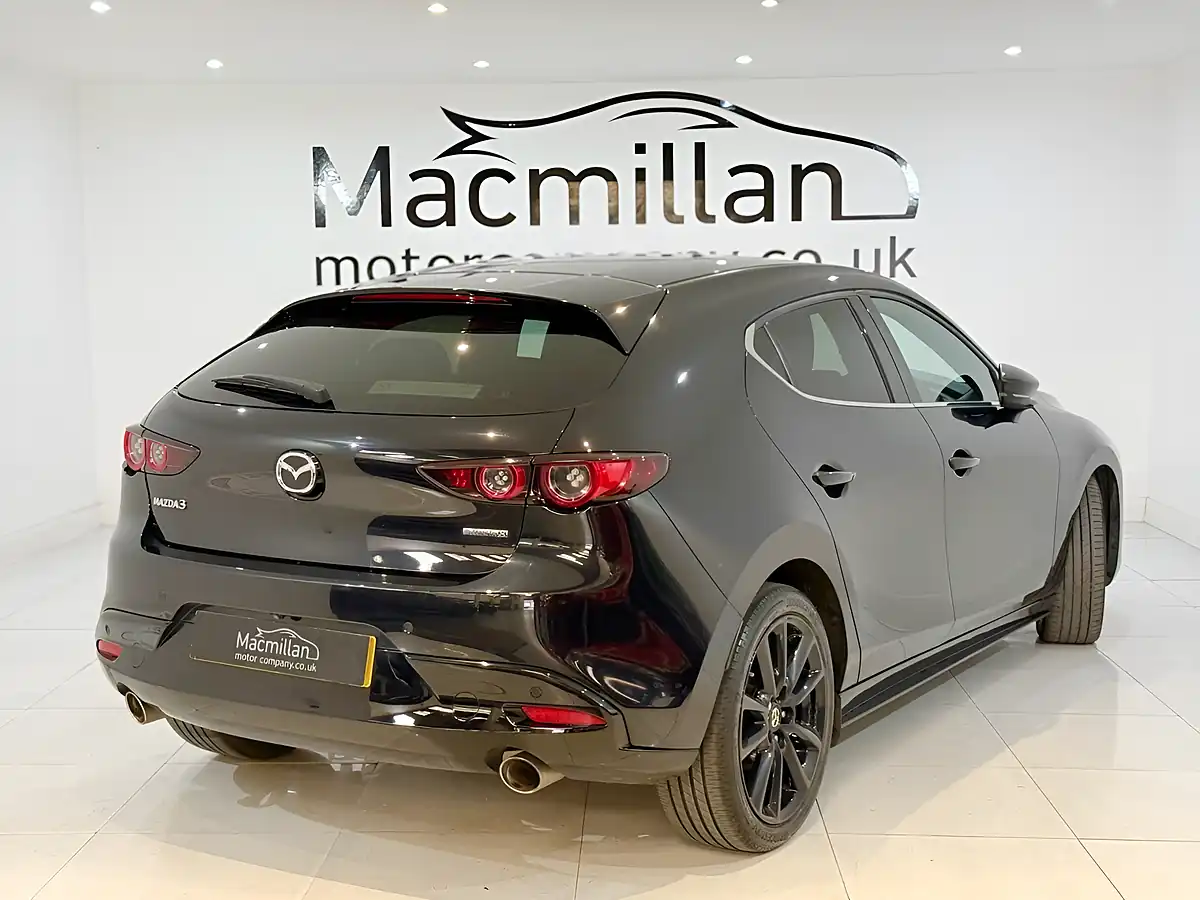 Used 2021 Mazda Mazda3 Sport Lux Black - Interior and Exterior details 11