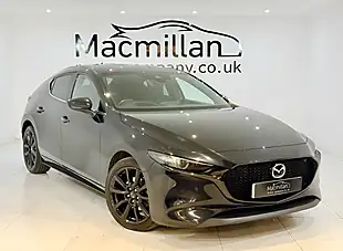 Used 2021 Mazda Mazda3 Sport Lux Black - Interior and Exterior details 2