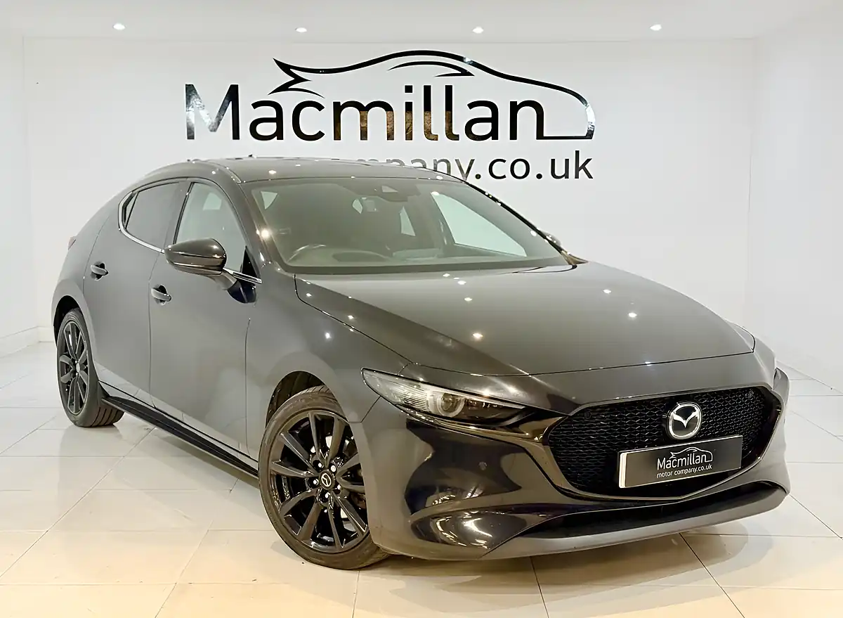 Used 2021 Mazda Mazda3 Sport Lux Black - Interior and Exterior details 2