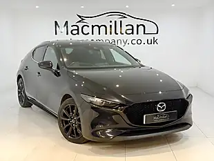 Used 2021 Mazda Mazda3 Sport Lux Black - Interior and Exterior details 3