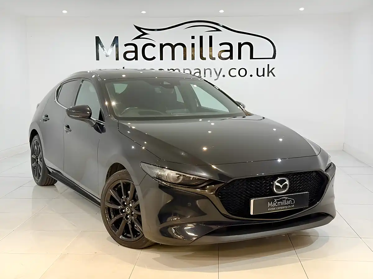 Used 2021 Mazda Mazda3 Sport Lux Black - Interior and Exterior details 3