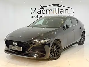 Used 2021 Mazda Mazda3 Sport Lux Black - Interior and Exterior details 4