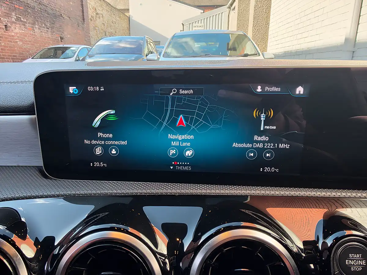 Used 2021 Mercedes a Class Executive Black - Interior and Exterior details 11