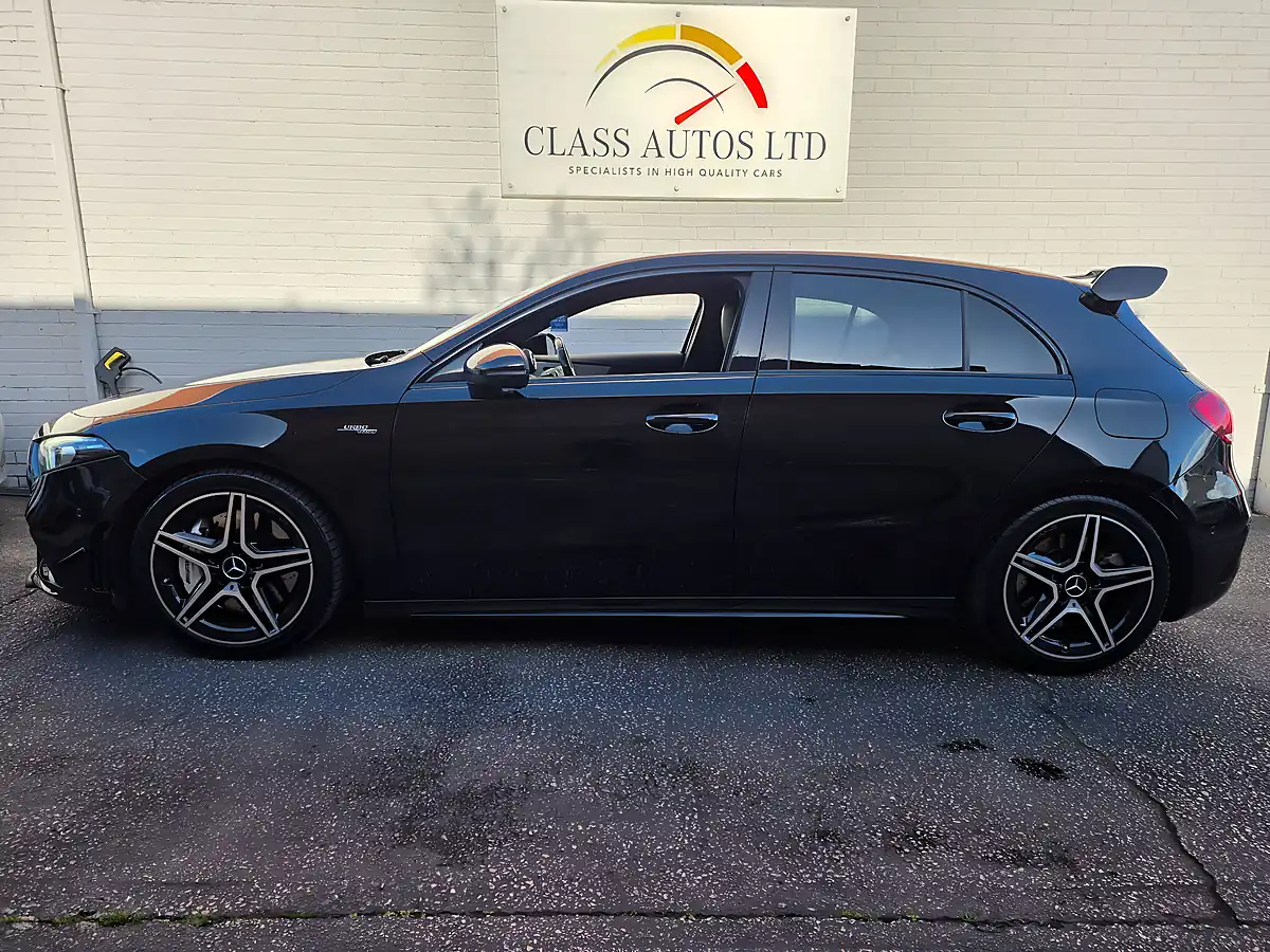 Used 2021 Mercedes a Class Executive Black - Interior and Exterior details 3