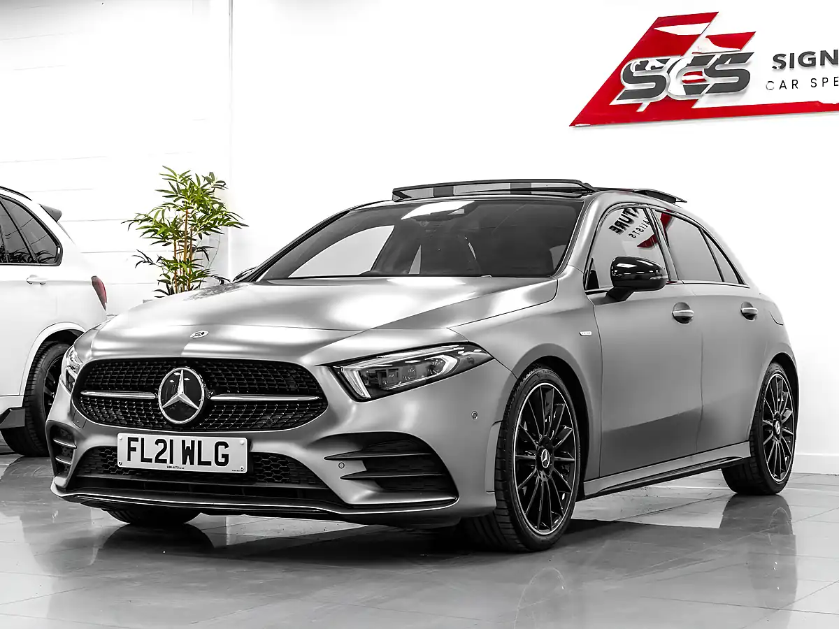 Used 2021 Mercedes A220 Exclusive Edition Plus Grey - Front View