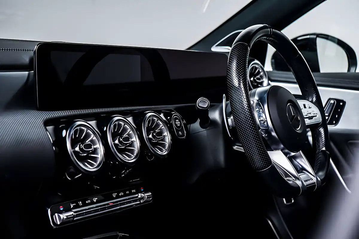 Used 2021 Mercedes A35 AMG Premium Plus Mountain Grey - Interior and Exterior details 19