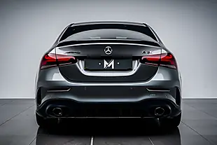 Used 2021 Mercedes A35 AMG Premium Plus Mountain Grey - Interior and Exterior details 3