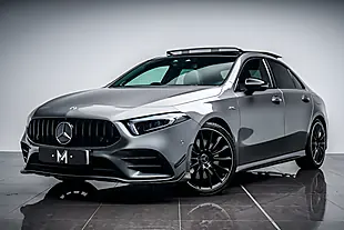Used 2021 Mercedes A35 AMG Premium Plus Mountain Grey - Interior and Exterior details 4