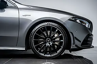 Used 2021 Mercedes A35 AMG Premium Plus Mountain Grey - Interior and Exterior details 9