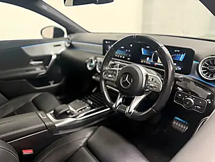 Used 2021 Mercedes-Benz a Class A35 AMG Black - Interior and Exterior details 10
