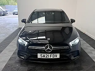 Used 2021 Mercedes-Benz a Class A35 AMG Black - Interior and Exterior details 2