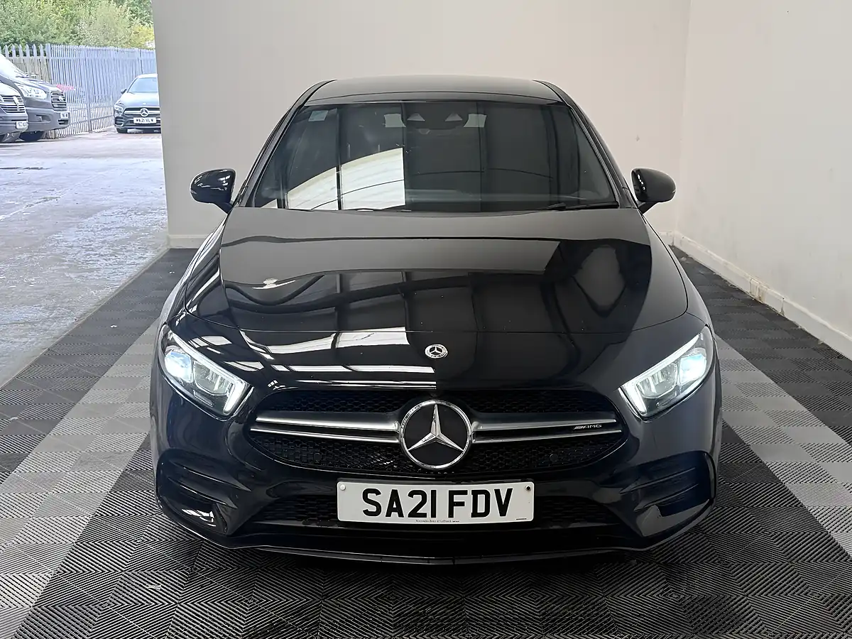 Used 2021 Mercedes-Benz a Class A35 AMG Black - Interior and Exterior details 2