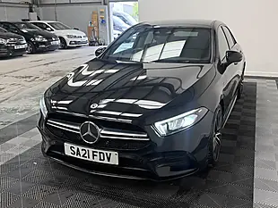 Used 2021 Mercedes-Benz a Class A35 AMG Black - Interior and Exterior details 3