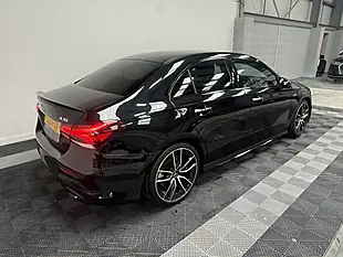 Used 2021 Mercedes-Benz a Class A35 AMG Black - Interior and Exterior details 6