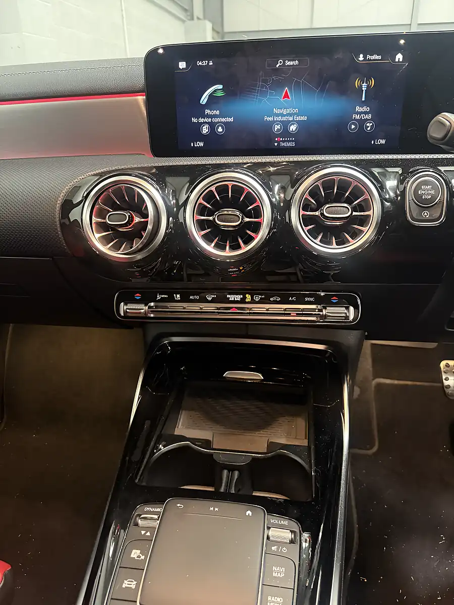 Used 2021 Mercedes-Benz a Class A35 AMG Black - Interior and Exterior details 12