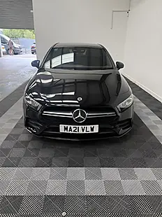 Used 2021 Mercedes-Benz a Class A35 AMG Black - Interior and Exterior details 2