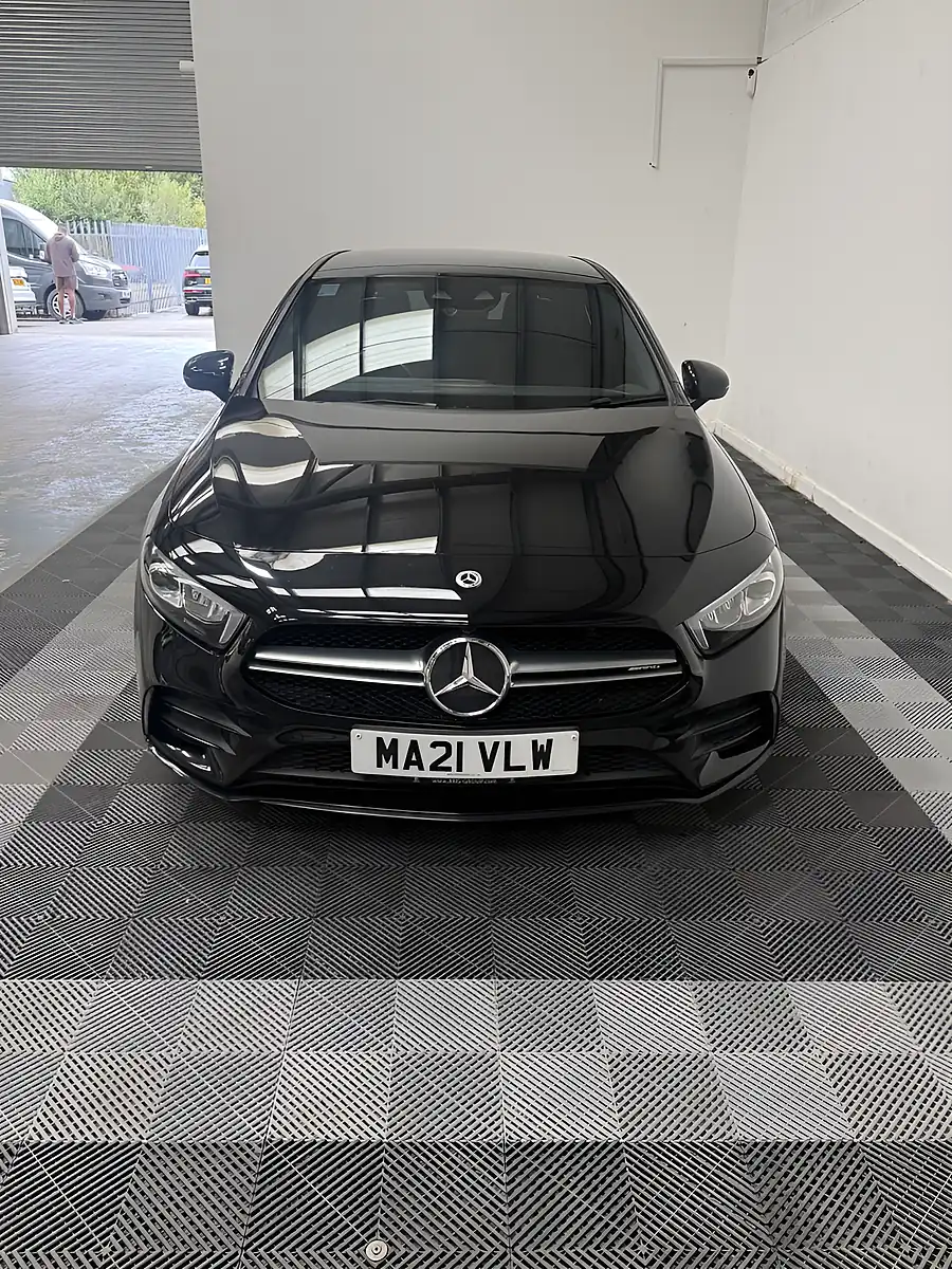 Used 2021 Mercedes-Benz a Class A35 AMG Black - Interior and Exterior details 2