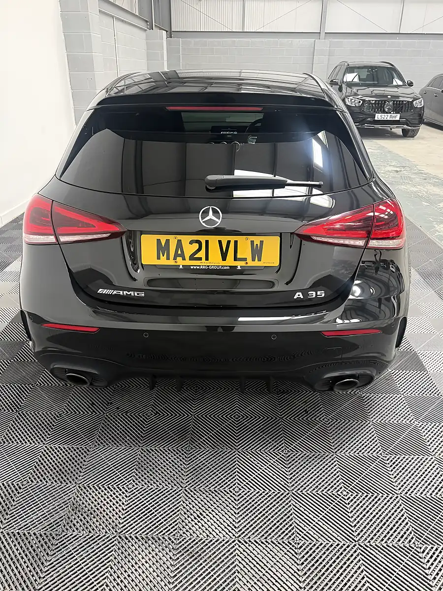 Used 2021 Mercedes-Benz a Class A35 AMG Black - Interior and Exterior details 5