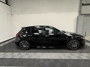 Used 2021 Mercedes-Benz a Class A35 AMG Black - Interior and Exterior details 7