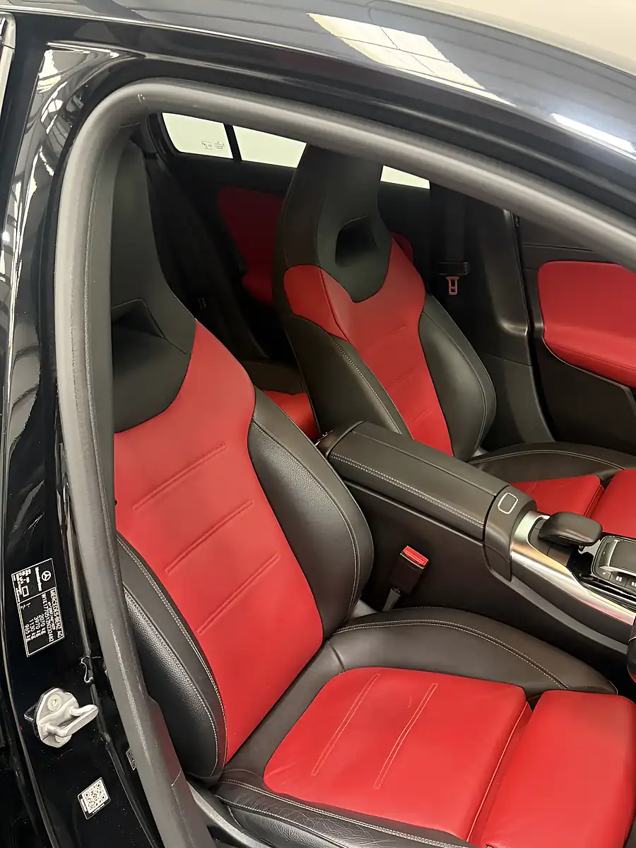 Used 2021 Mercedes-Benz a Class A35 AMG Black - Interior and Exterior details 9