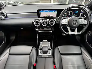 Used 2021 Mercedes-Benz a Class A35 AMG Edition (premium Plus) White - Interior and Exterior details 8