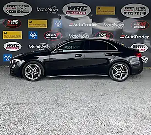 Used 2021 Mercedes-Benz a-Class AMG Line Black - Interior and Exterior details 2