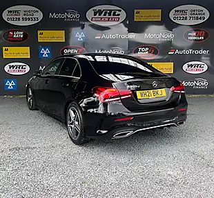 Used 2021 Mercedes-Benz a-Class AMG Line Black - Interior and Exterior details 3