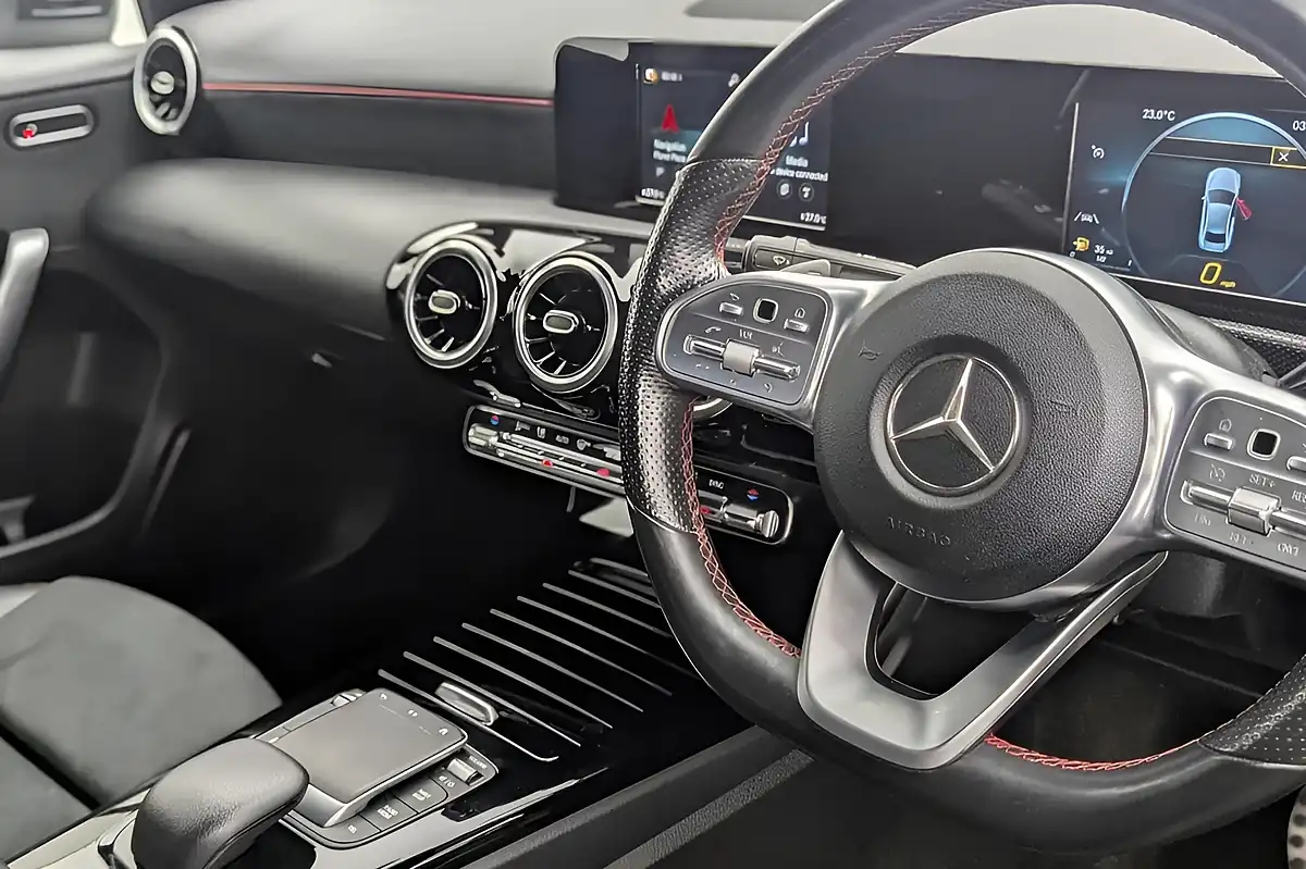 Used 2021 Mercedes-Benz a Class AMG Line Black - Interior and Exterior details 15