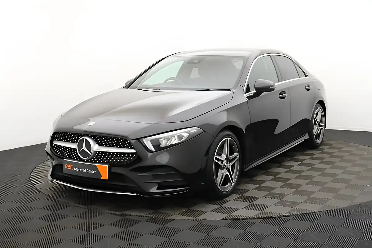 Used 2021 Mercedes-Benz a Class AMG Line Black - Interior and Exterior details 7