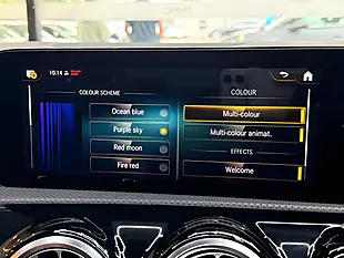Used 2021 Mercedes-Benz a Class AMG Line Blue - Interior and Exterior details 14