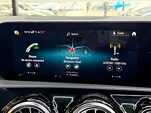 Used 2021 Mercedes-Benz a Class AMG Line Blue - Interior and Exterior details 15