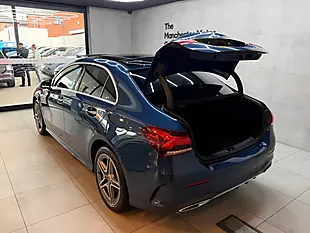 Used 2021 Mercedes-Benz a Class AMG Line Blue - Interior and Exterior details 8