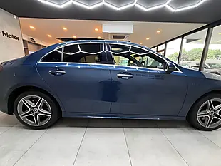 Used 2021 Mercedes-Benz a Class AMG Line Blue - Interior and Exterior details 9