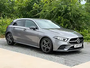 Used 2021 Mercedes-Benz a Class AMG Line Edition (executive) Grey - Interior and Exterior details 12