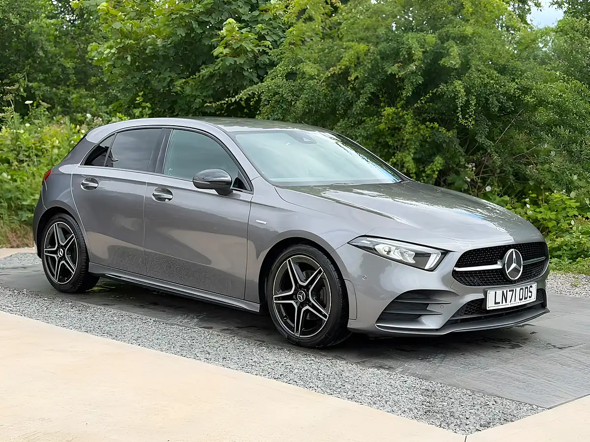 Used 2021 Mercedes-Benz a Class AMG Line Edition (executive) Grey - Interior and Exterior details 12