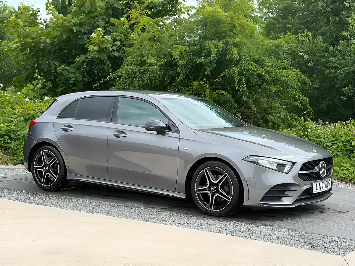 Used 2021 Mercedes-Benz a Class AMG Line Edition (executive) Grey - Interior and Exterior details 5